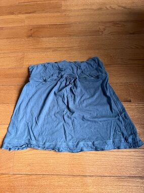 Vintage Womens Abercrombie & Fitch Tube Top Blue Size Large